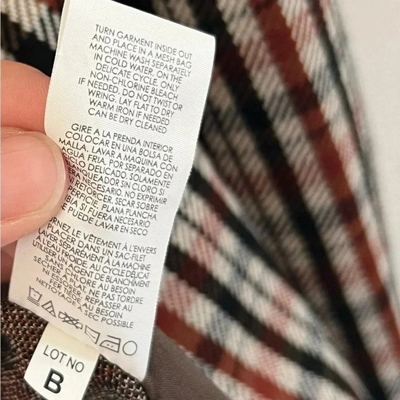 CAbi Jazzy Plaid Double Breasted Blazer & Kick Flare Cropped Ankle Pants Set - Picture 10 of 16